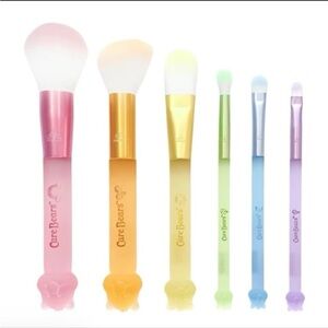 Impressions Vanity x Care Bears Frosted Makeup Face & Eye Brush Set BNIB